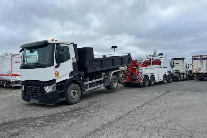 Remorquage de poids lourds Saint-Brieuc